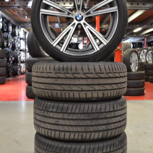 Org BMW 3 Serie G20 19'' Breedset  Velgen + Bridgestone Zomerbanden